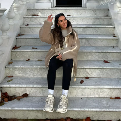 Jade | Veste En Teddy Fleece